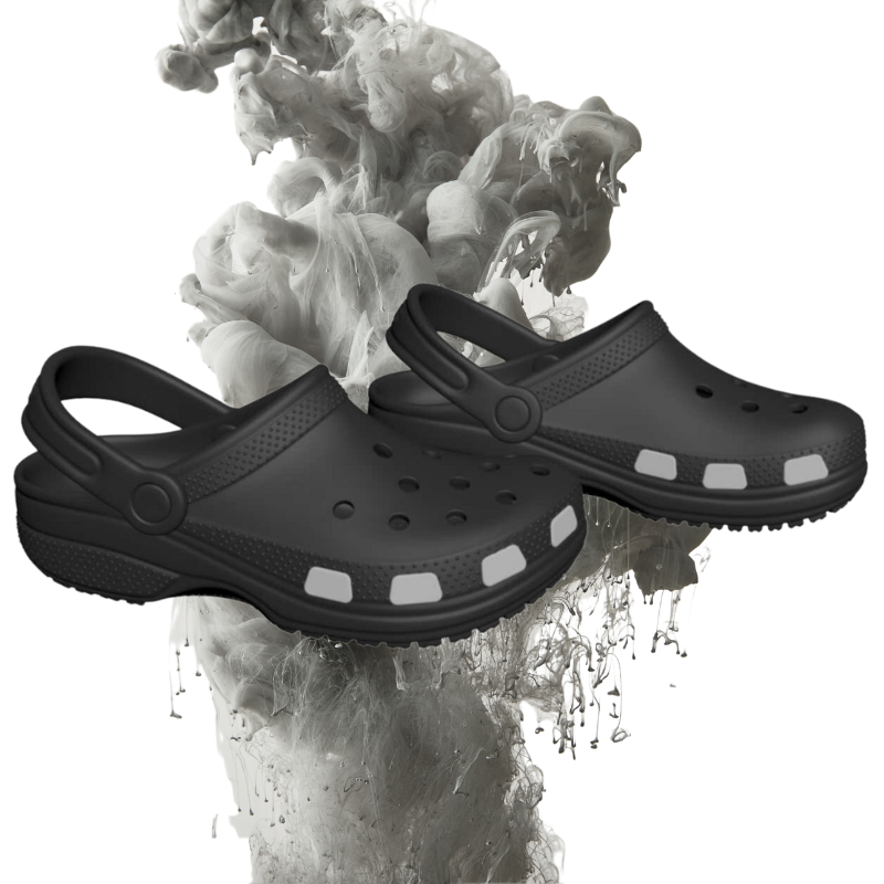 SHUTTERZ (GREY) 14 Pack Colored Shoe Charms Compatible with Classic Crocs, Crush Crocs, and All Terrain Crocs