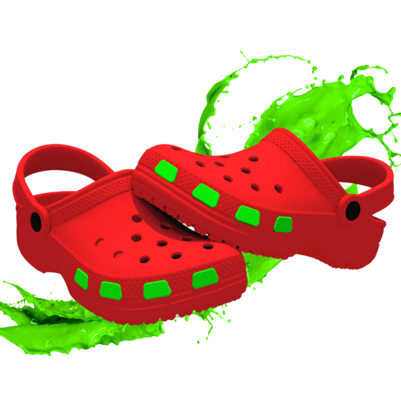 All 2025 red crocs