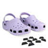 SHUTTERZ (BLACK) 14 Pack  Colored Shoe Charms Compatible with Classic Crocs, Crush Crocs, and All Terrain Crocs
